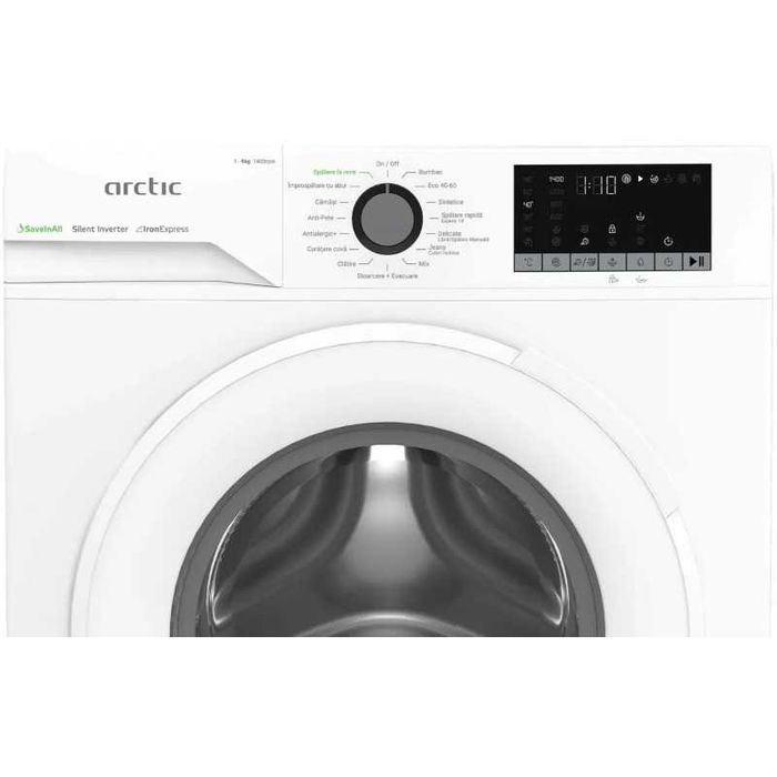 Нова инверторна пералня с пара Arctic APLM2WFSU29412W, 9 кг