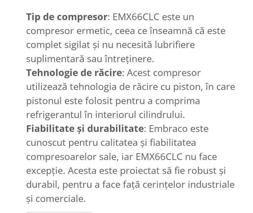 Motor pentru frigider