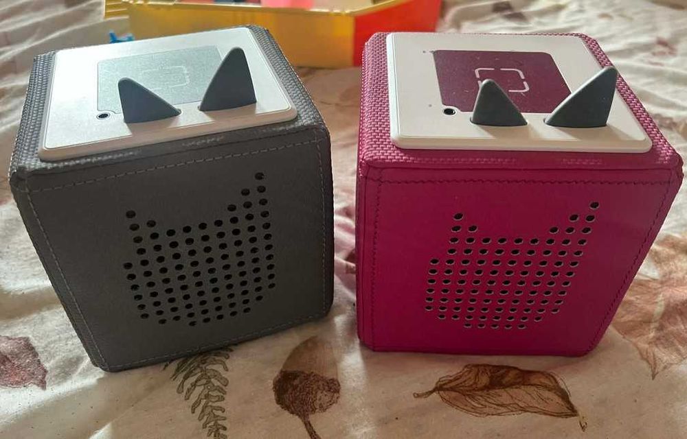 Интерактивна детска самозаписваща колона TonieBox + подарък