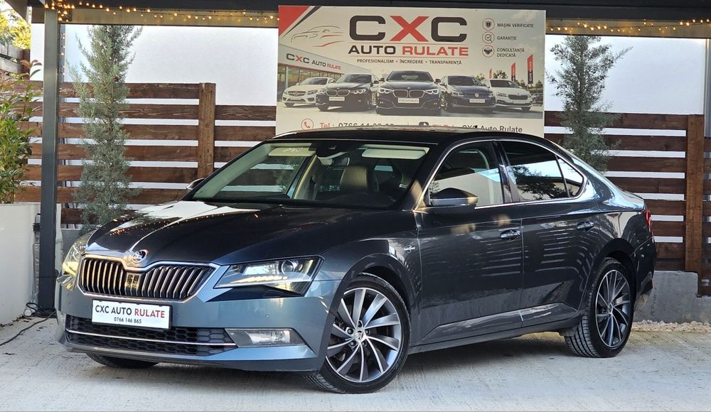 Skoda Superb L&K 2016 | 2.0 TDI 190 CP | DSG | Distronic | Piele | Keyless | Euro 6 | Parc Auto | Rate | Garantie
