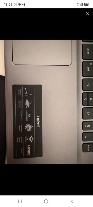 Ноутбук Aser5  срочно