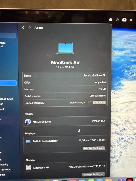 Apple MacBook Air M4
