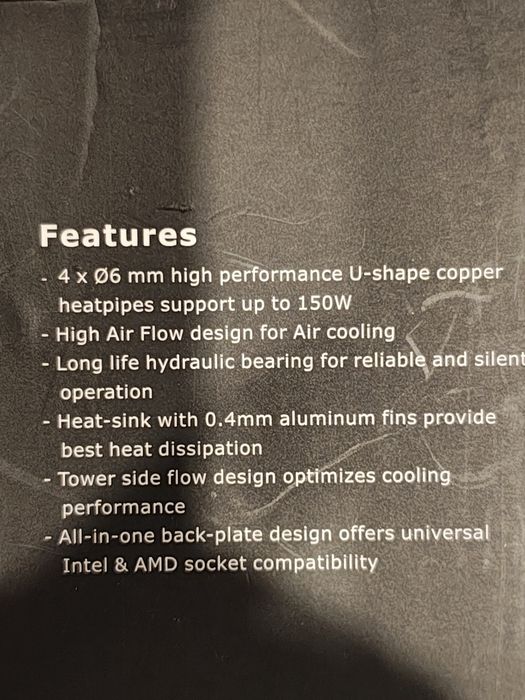 CPU cooler Thermaltake Contac Silent 12