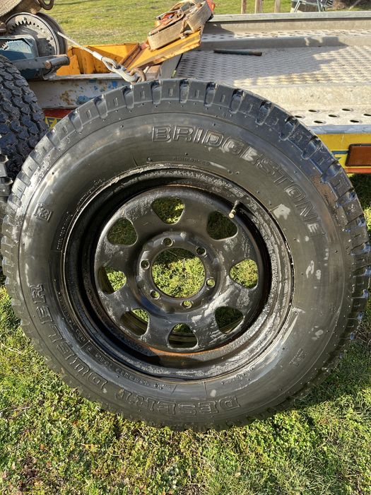 Гуми с джанти за Nissan Navara, Mitsubishi Pajero, Toyota land cruiser