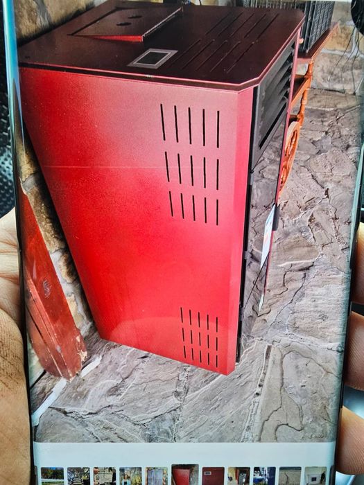 Печка на пилети!