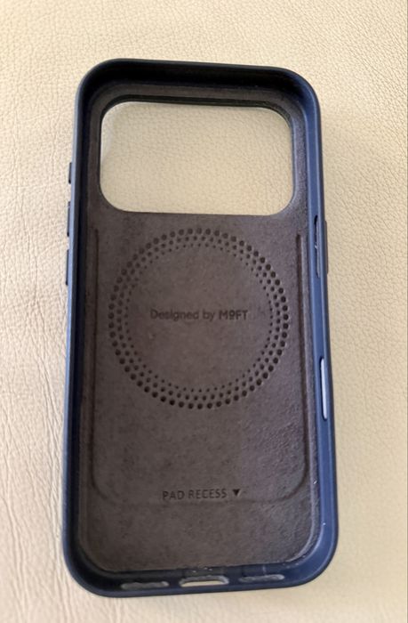 Husa MOFT (Germany) iPhone 17 Pro, Navy Blue