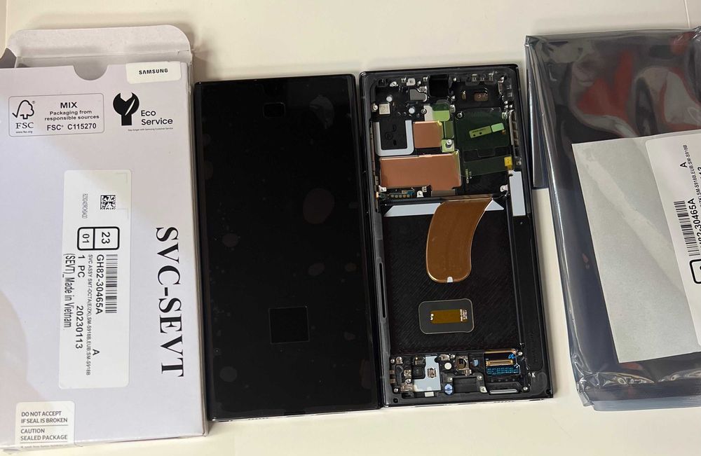 Samsung s20 s21 s22 s23 s24 Ultra ekran bor