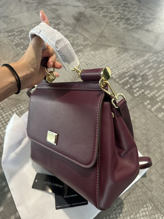 Дамска червена чанта