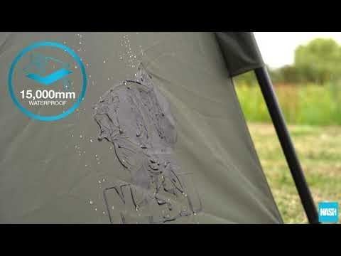 nash blockhouse със зимно покривало е колчета за навес