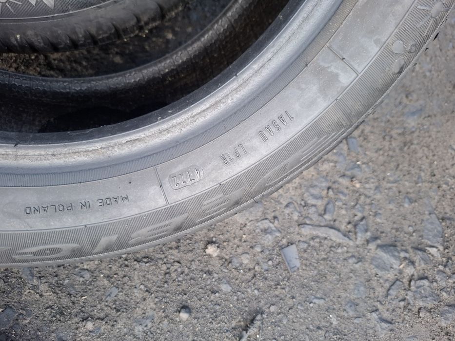 Vand 2 anvelope 165 70 14 debita m+s ca noi dot 2022