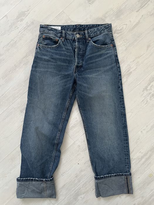 Дамски сини дънки Zara