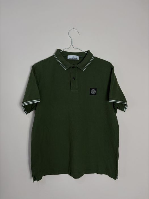 Stone Island тениска с яка