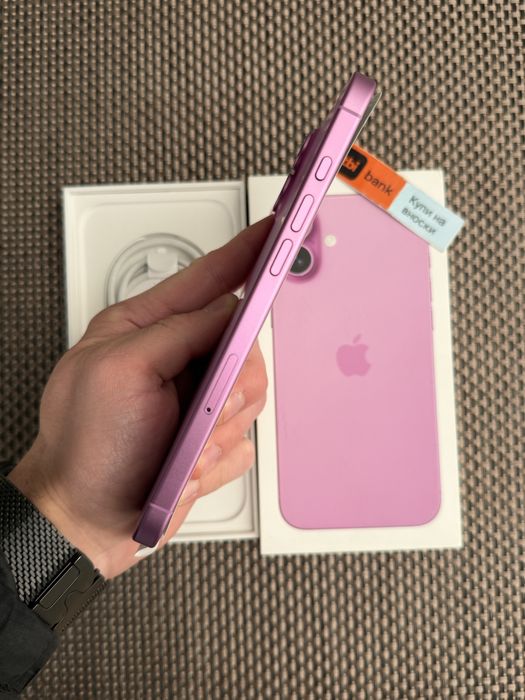 НОВ! /*ЛИЗИНГ*/ iPhone 16 Plus Pink 128Gb Айфон Гаранция