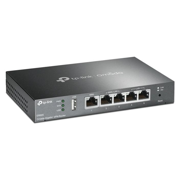 # TPLink ER605 Omada Гигабитный VPN маршрутизатор