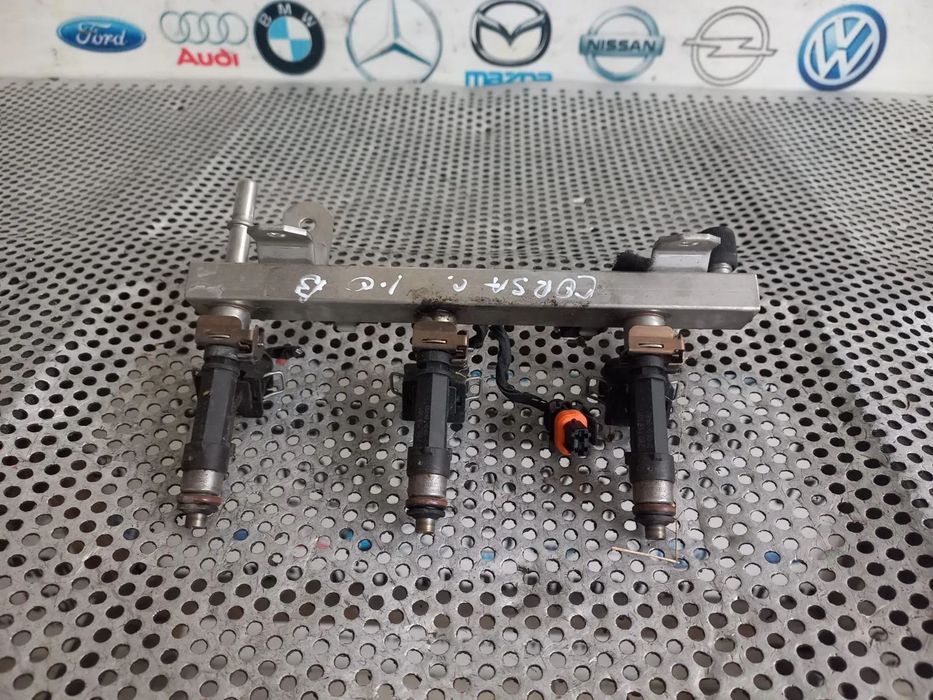 Rampa Injectie Injectoare Injector Opel Corsa C Agila 1.0 Benzina Z10XEP - Dezmembrari Arad