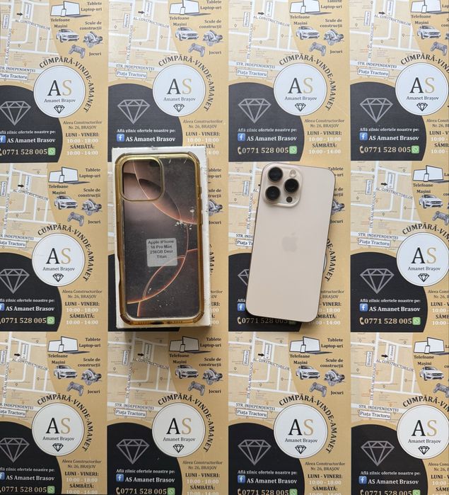 Apple iPhone 16 Pro Max 256Gb Desert Titanium