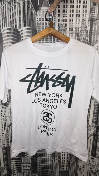 футболка stussy брендовая