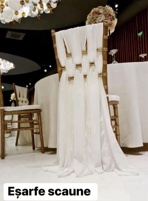 Fete De Masa Evenimente / Capac Fata Masa / Perne Scaune Chiavari