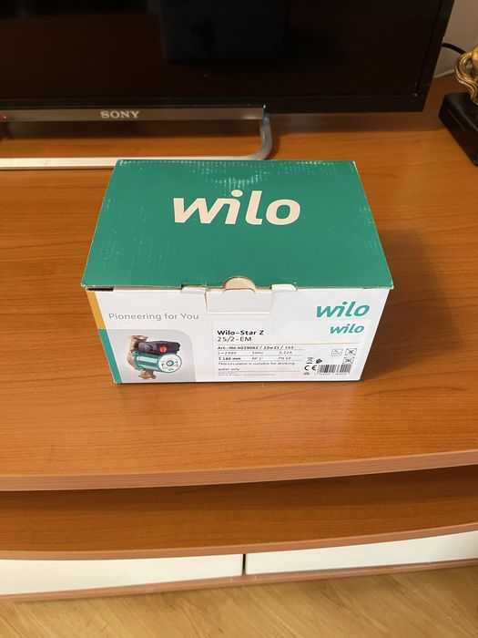 Насос рециркуляционный Wilo Новый