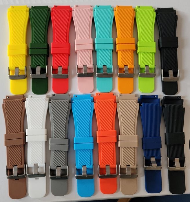 Curea silicon pt galaxy watch 46 mm, samsung Gear S3 (22 mm)