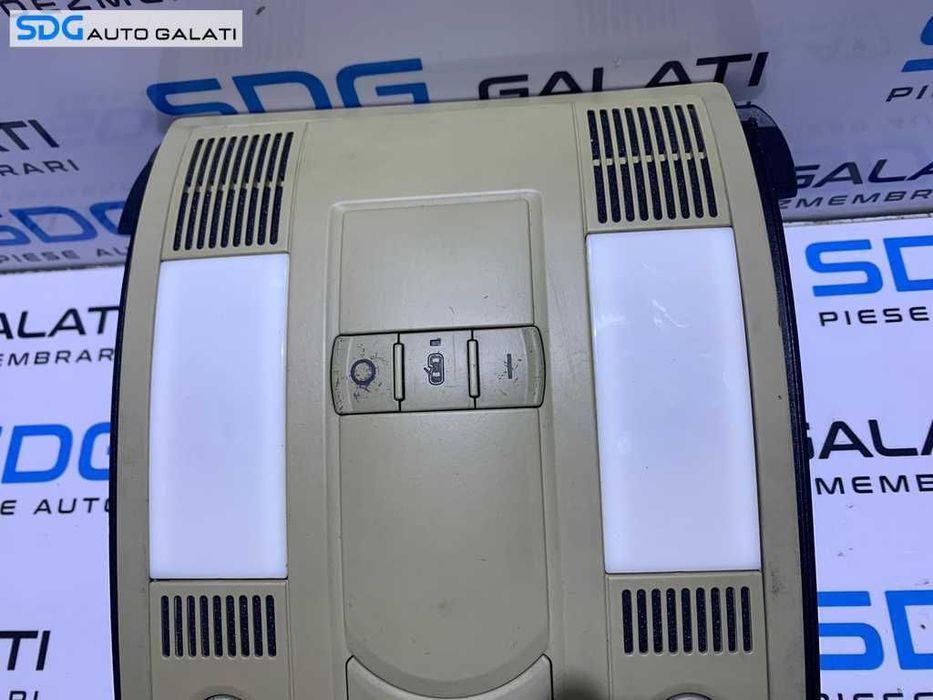 Plafoniera Lumini Lampa Iluminare Plafon Habitaclu Audi A8 D3 2002 - 2009 Cod 4E0867599A 4E0907135A 4E0947097AK  [L8378]