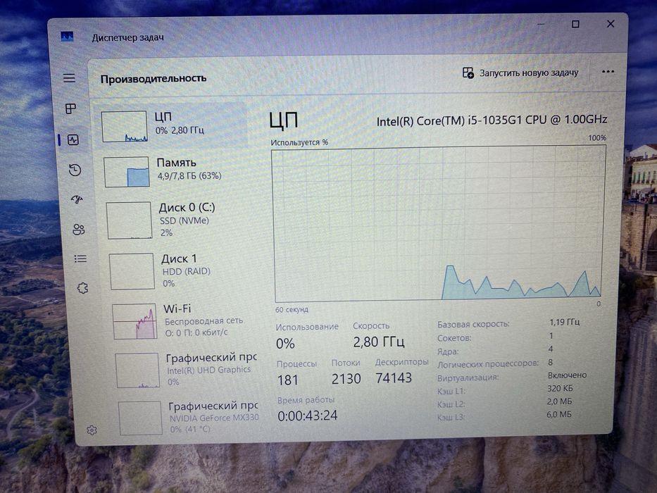 Ноутбук ASUS б/у
