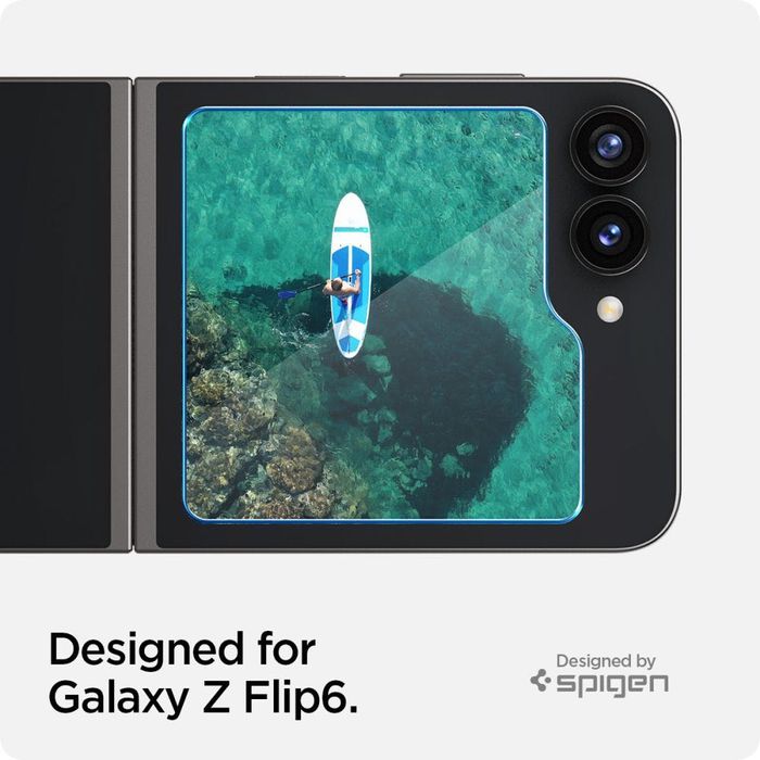 Протектор за Външния Дисплей на SAMSUNG Z Flip 6, SPIGEN EZ FIT Glass