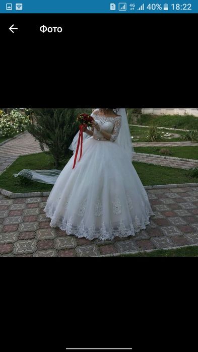 Продам свадебное платье