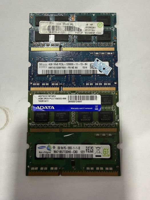 operativka ddr3 4GB 1600Mhz Noutbuk Monoblok uchun