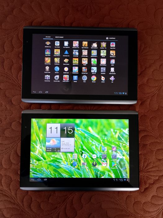 Vând sau schimb 2 tablete Acer iconia A500
