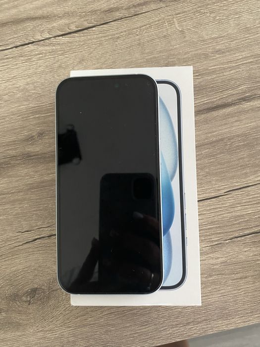 Смартфон GSM APPLE IPHONE 15 BLUE 6.10 ", 128 GB, RAM 6 GB, 48+12 MP, 5G
