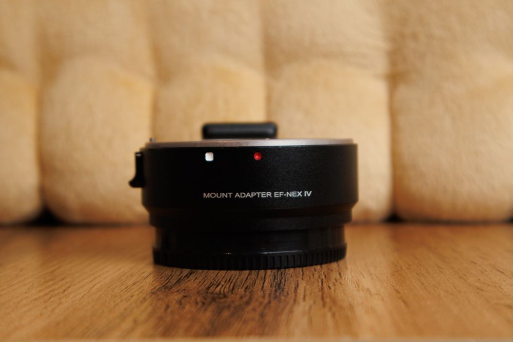 Адаптер sony e mount ef