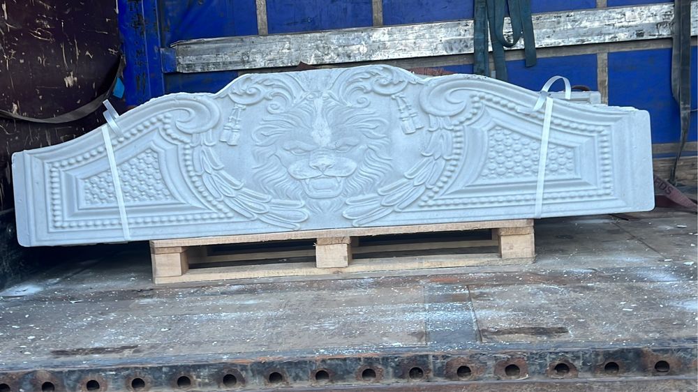 Gard placi beton stalpi