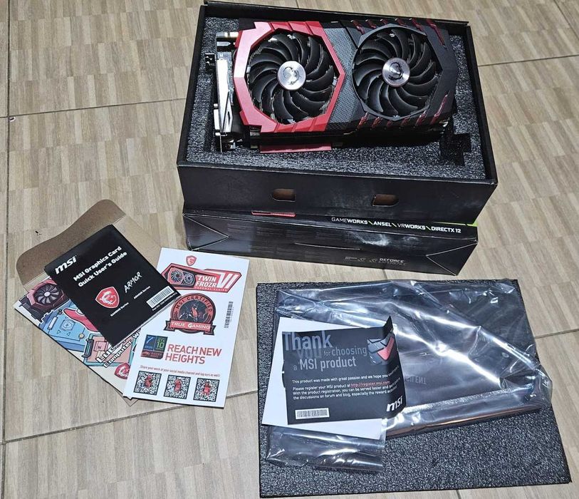 MSI GeForce GTX 1080 Ti Gaming X 11GB full box