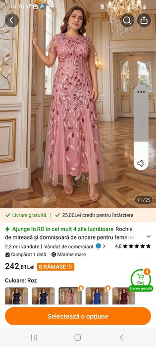 Rochie de seară lungă