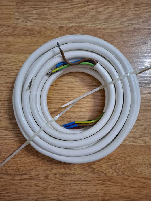 Cablu electric MYYM / HO5VV-F 3 x 6 mmp 23 metrii, VML, cupru