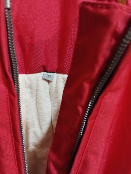 Полукомбинезон зимний на девочку Huppa