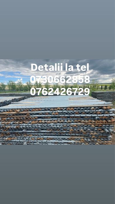 Vand spaleri galvanizcati pentru gard