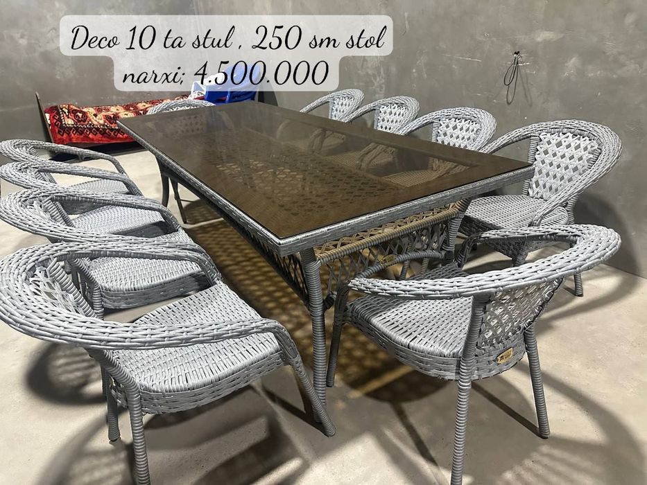 Ratan stol - stul va mahsulotlar