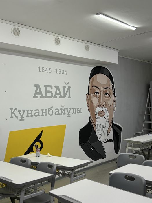 Роспись стен. Мурал. Граффити. Художник