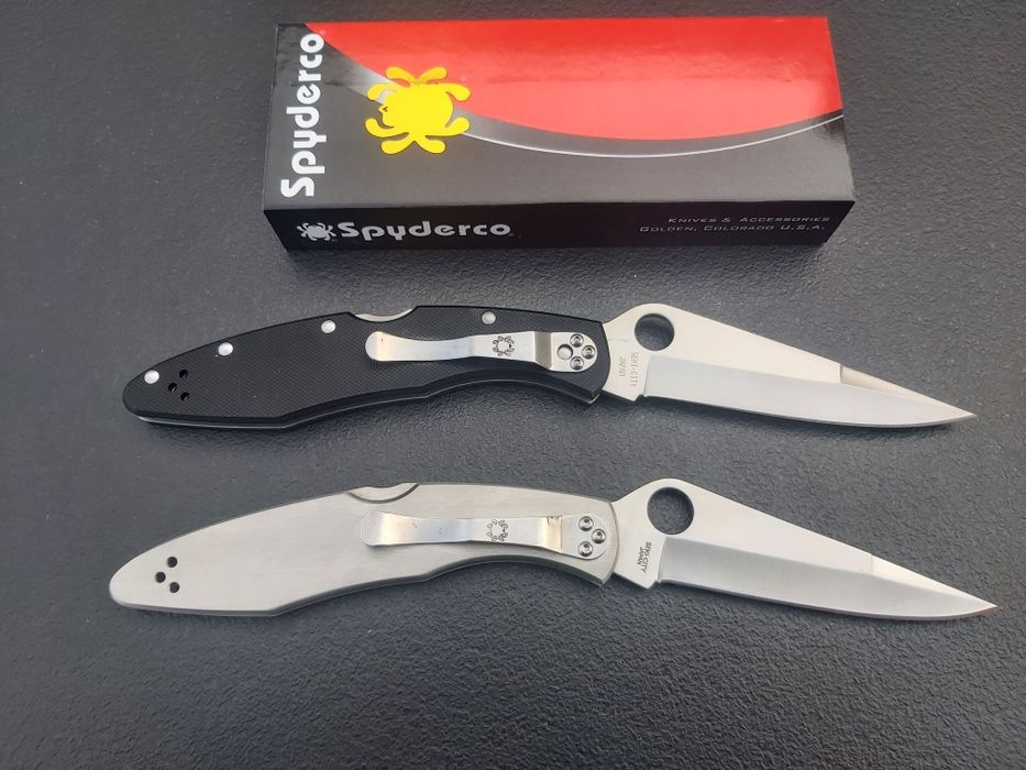 Сгъваем нож Spyderco Police 4 два модела,C07