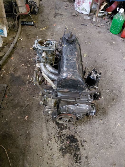 Двигатель с кпп на НИВУ 21213