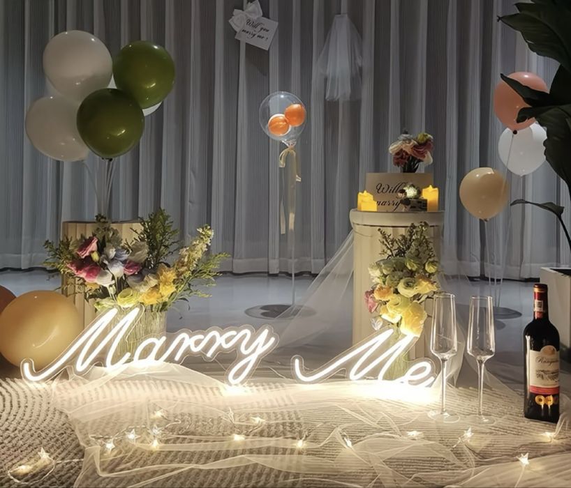 Декорации в аренду, для проведения “Marry Me”