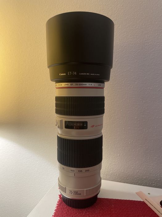 Obiectiv 70-200 mm f/4 caonon