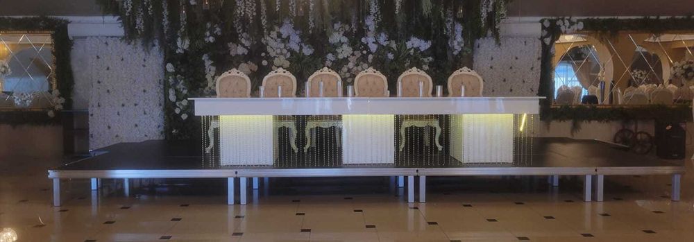 Promotie Set Podium scena evenimente 5x3m gradene Alustage Globaltrus