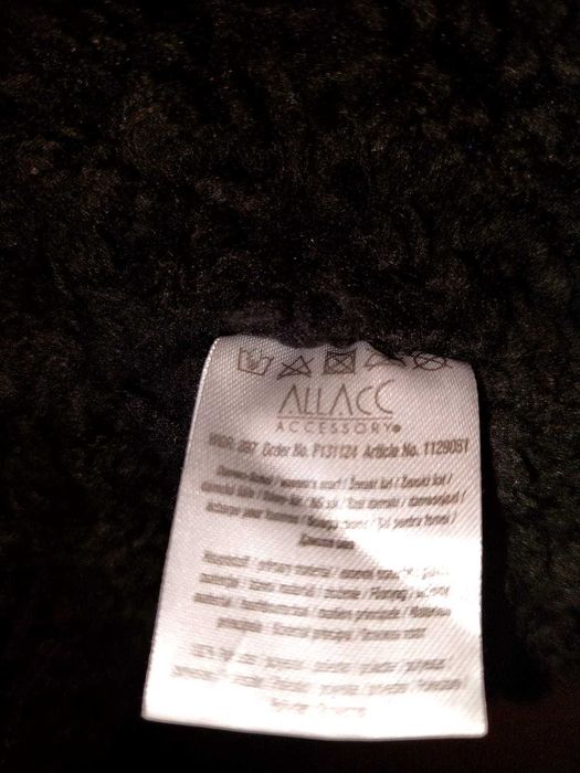 Fular circular pufos/blanos