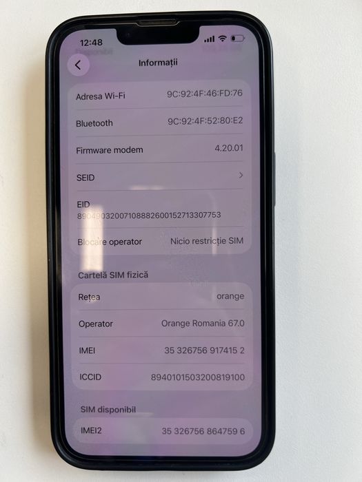 Iphone 14 Midnight 128GB