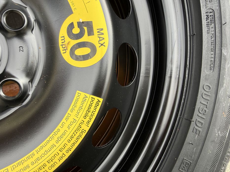 Авариен Комплект 16” Гума С Джанта 5х112/Крик/Ключ/Кука -VW/AUDI/VAG-