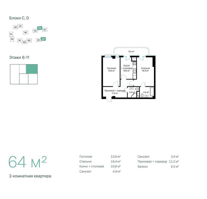 Срочно! Продаётся коробка в центре ЖК ParkWood рядом Корзинка