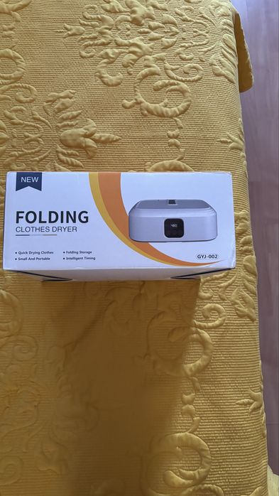 Нова преносима, сгъваема сушилня